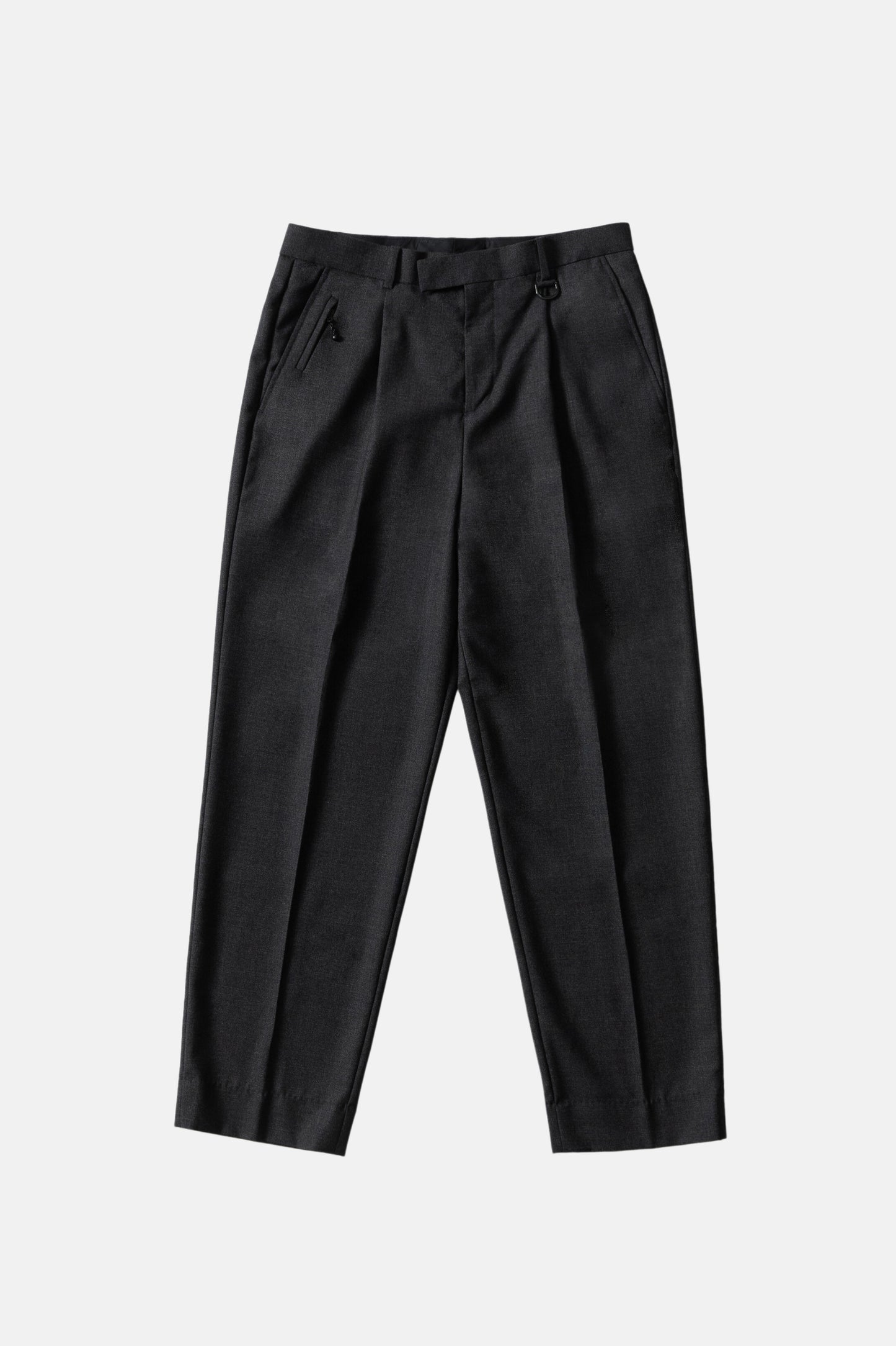 Straight Slacks - Navy