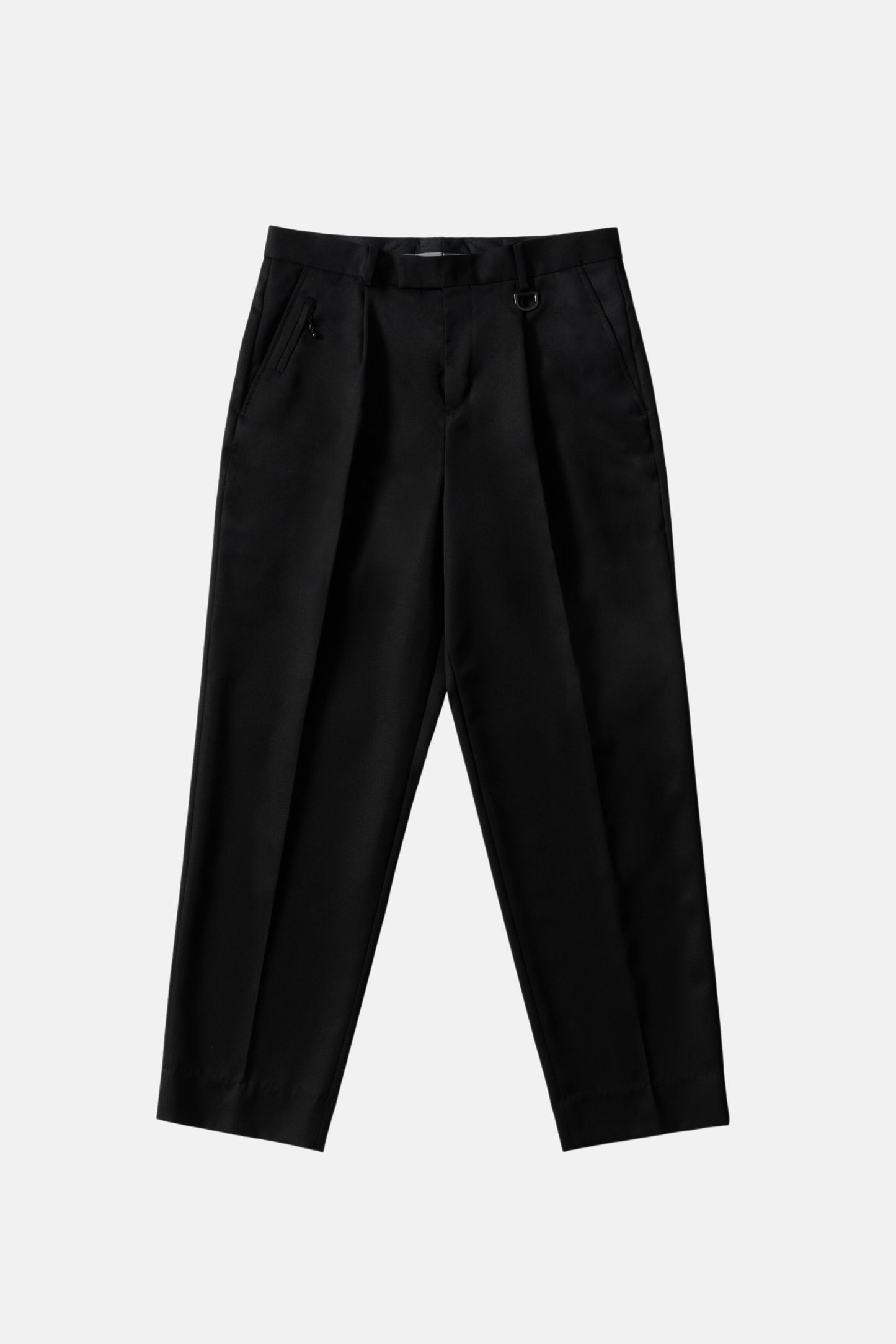 Straight Slacks - Black