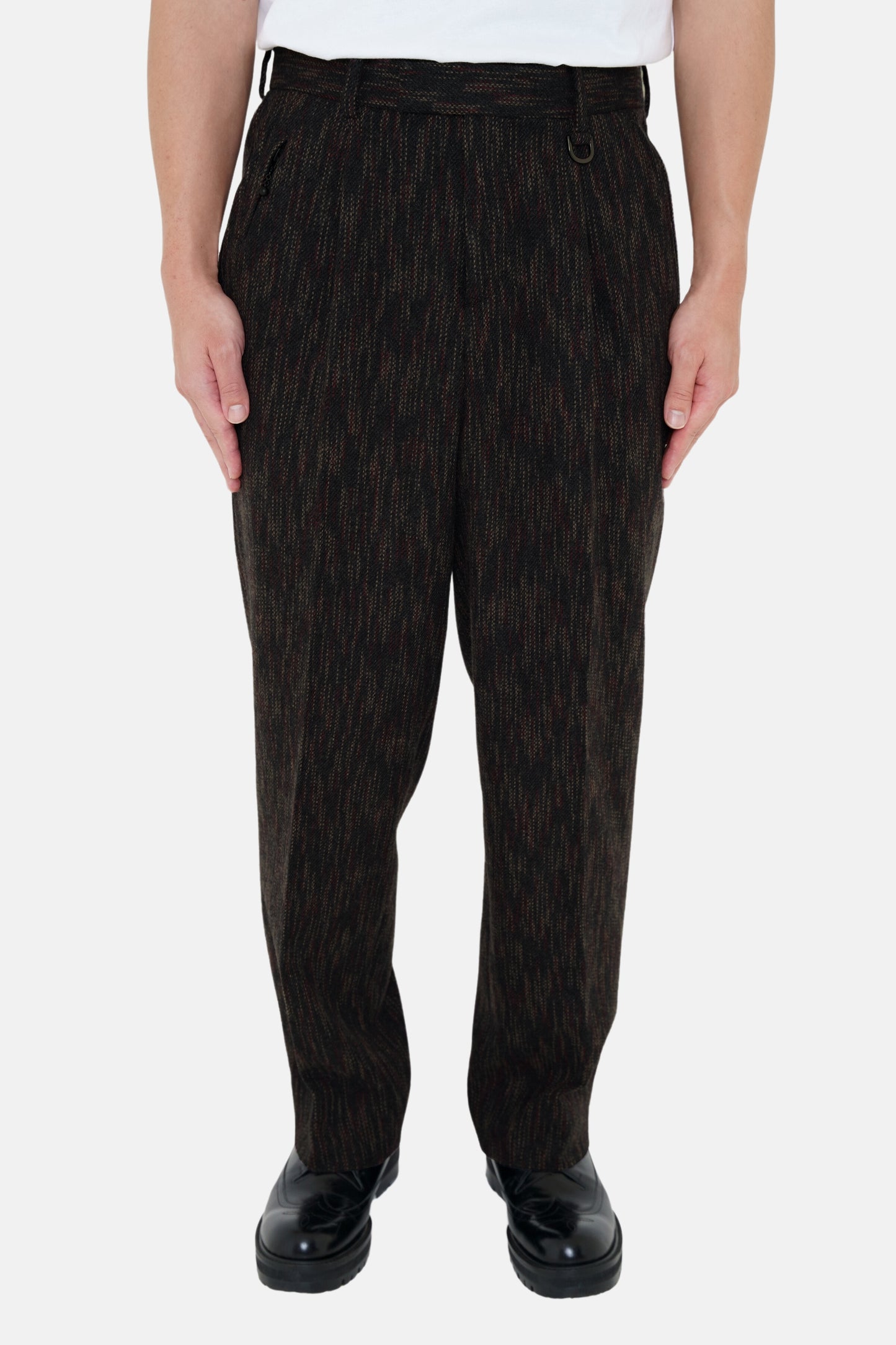 Straight Slacks - Charcoal