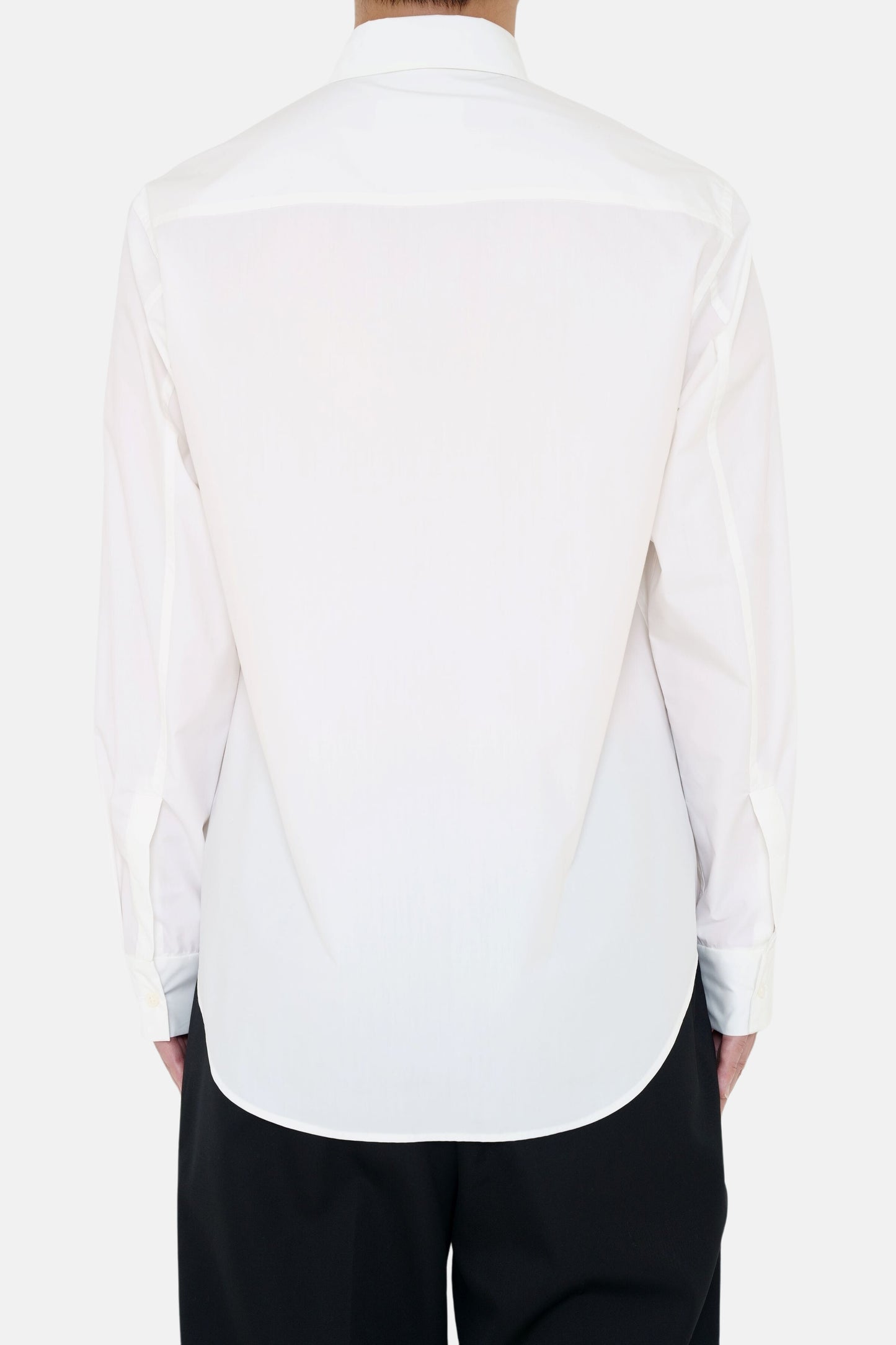 Zip-up Shirt - White