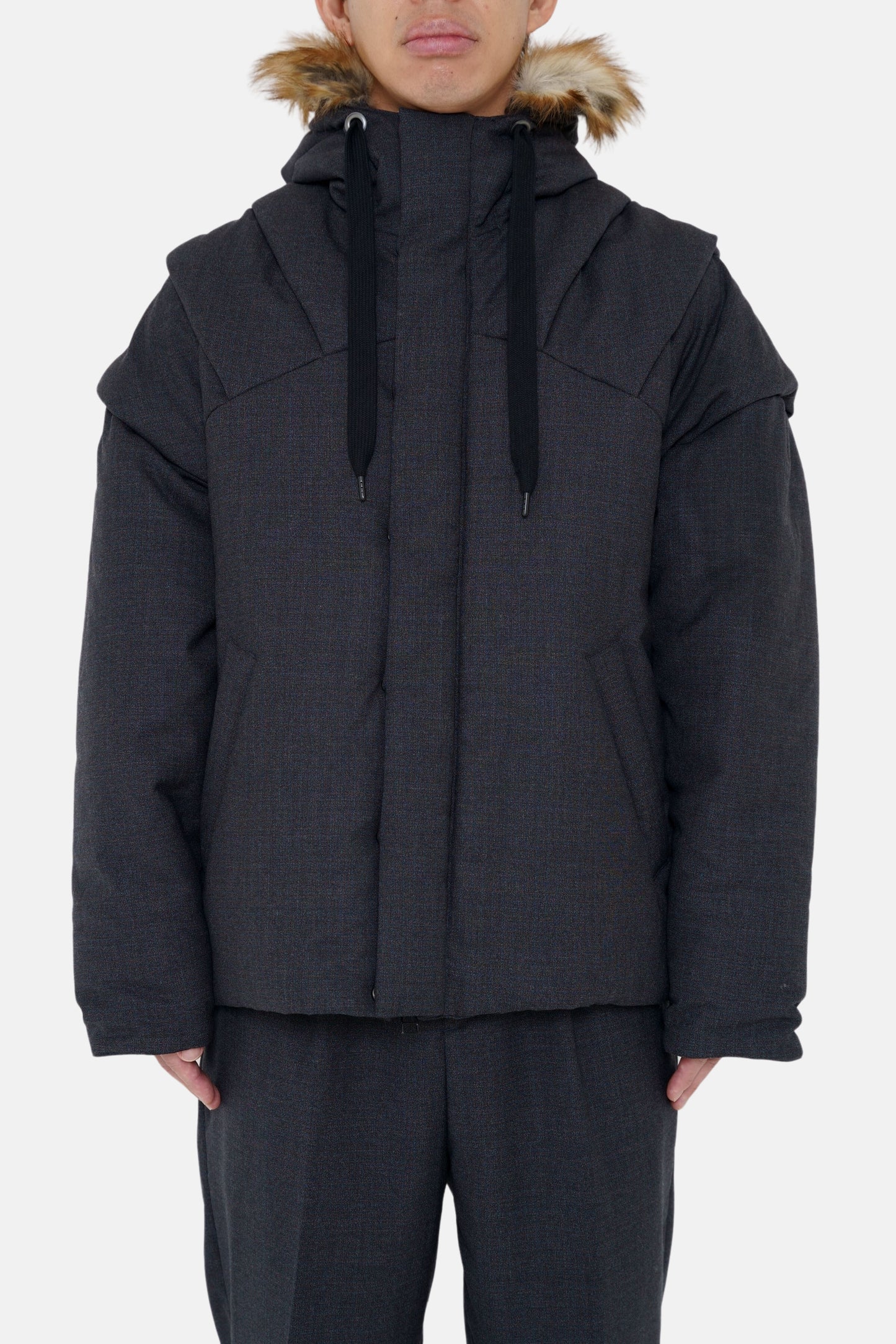 Shingen Padded Blouson - Navy