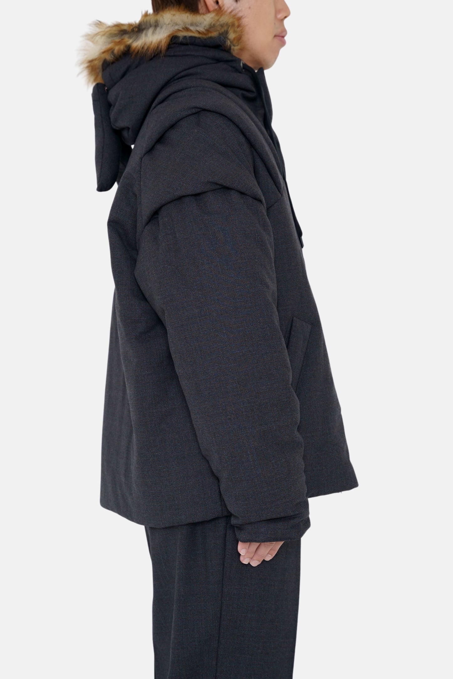 Shingen Padded Blouson - Navy