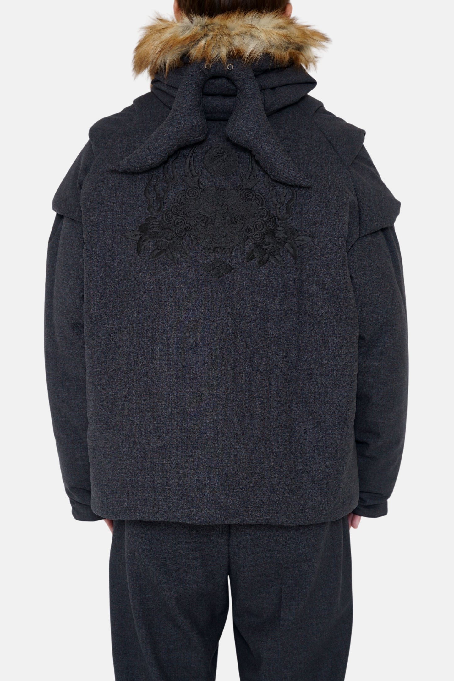 Shingen Padded Blouson - Navy