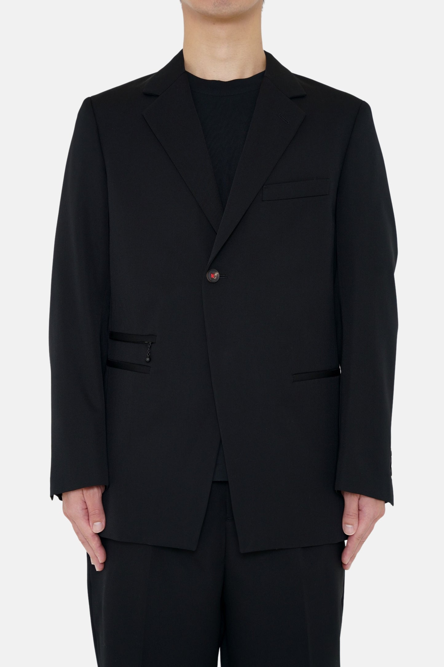 2B Single Tailored Jacket - Black