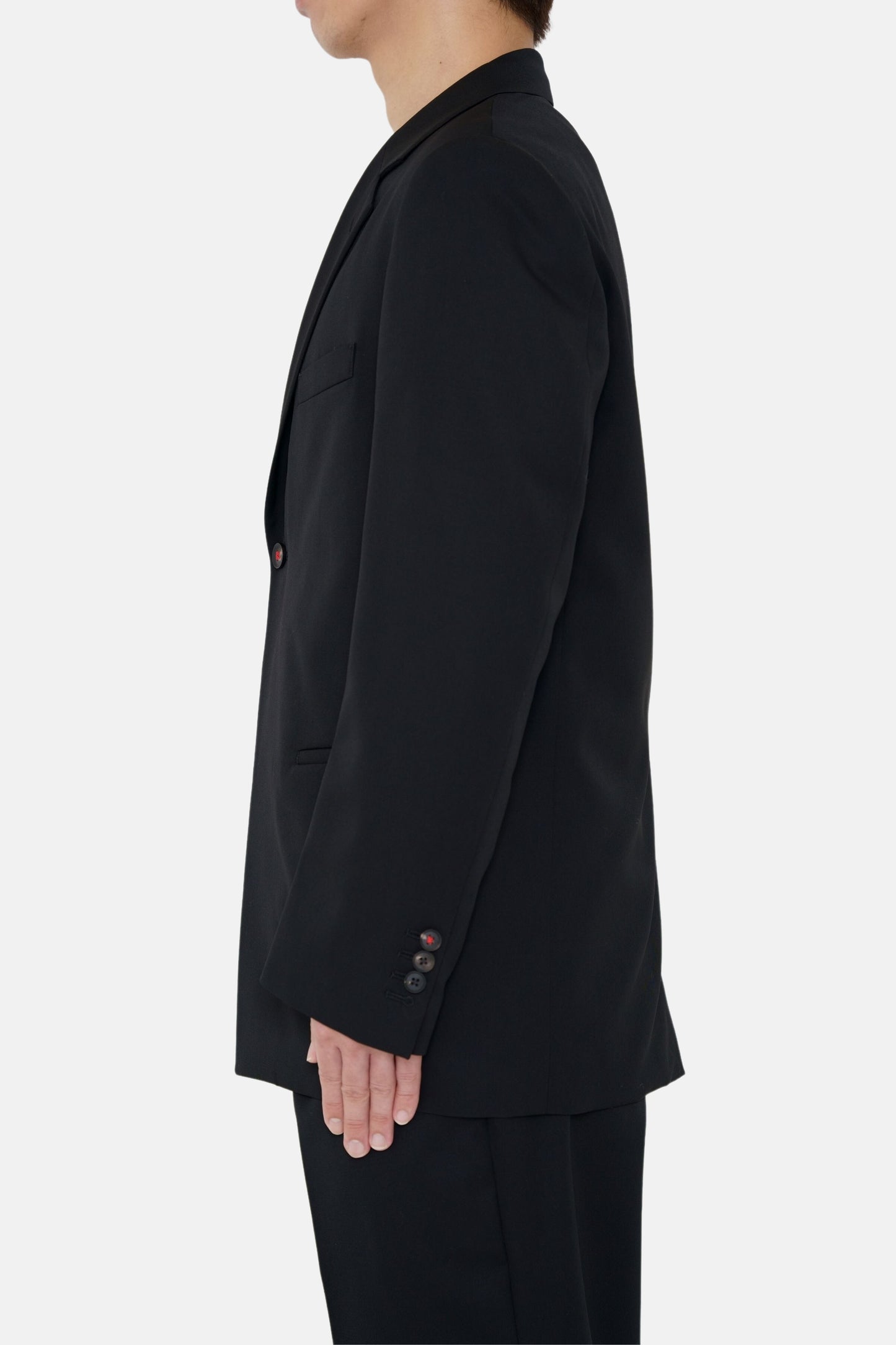 2B Single Tailored Jacket - Black