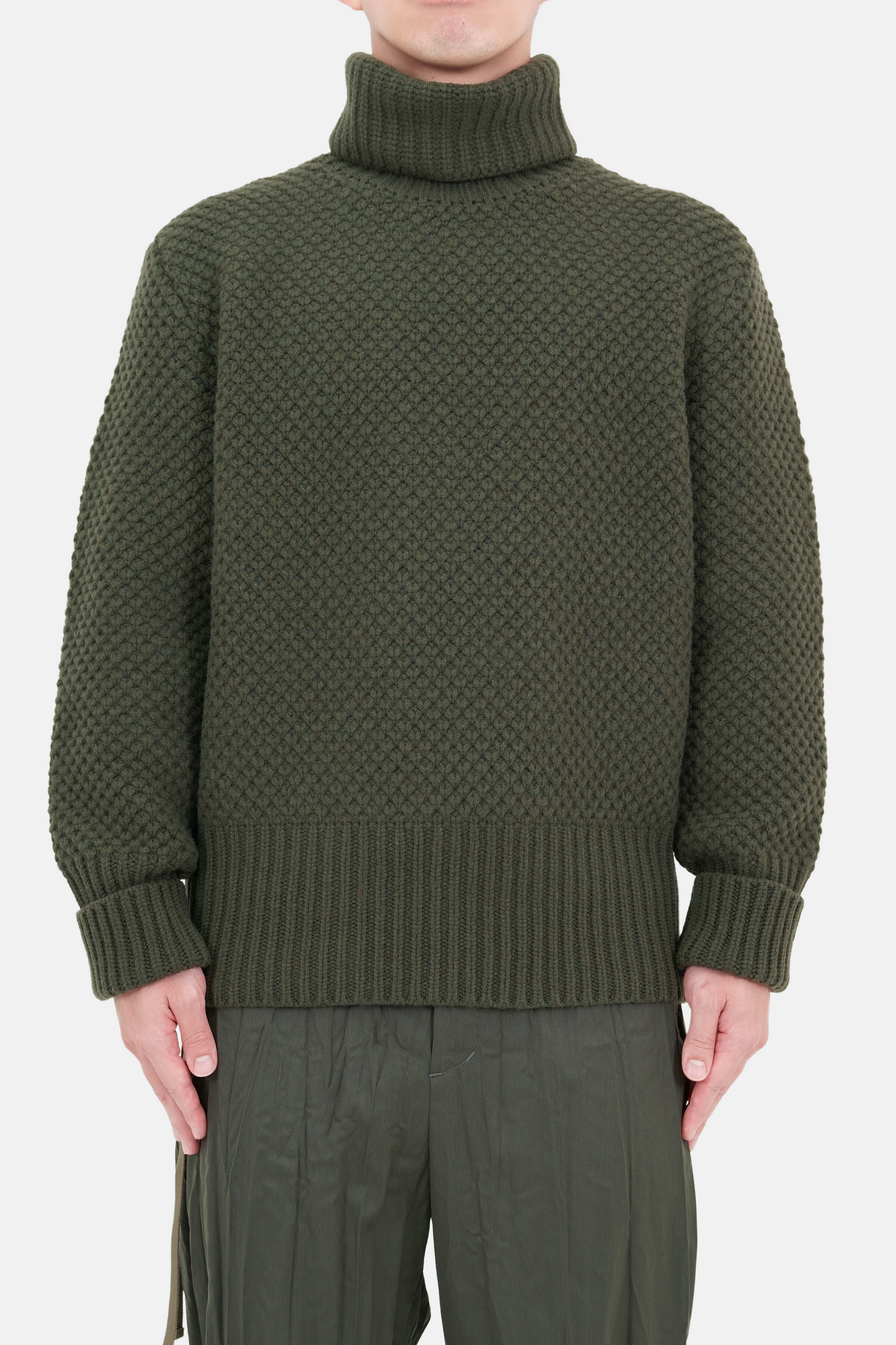 EX Fine Lambwool Waffleknit