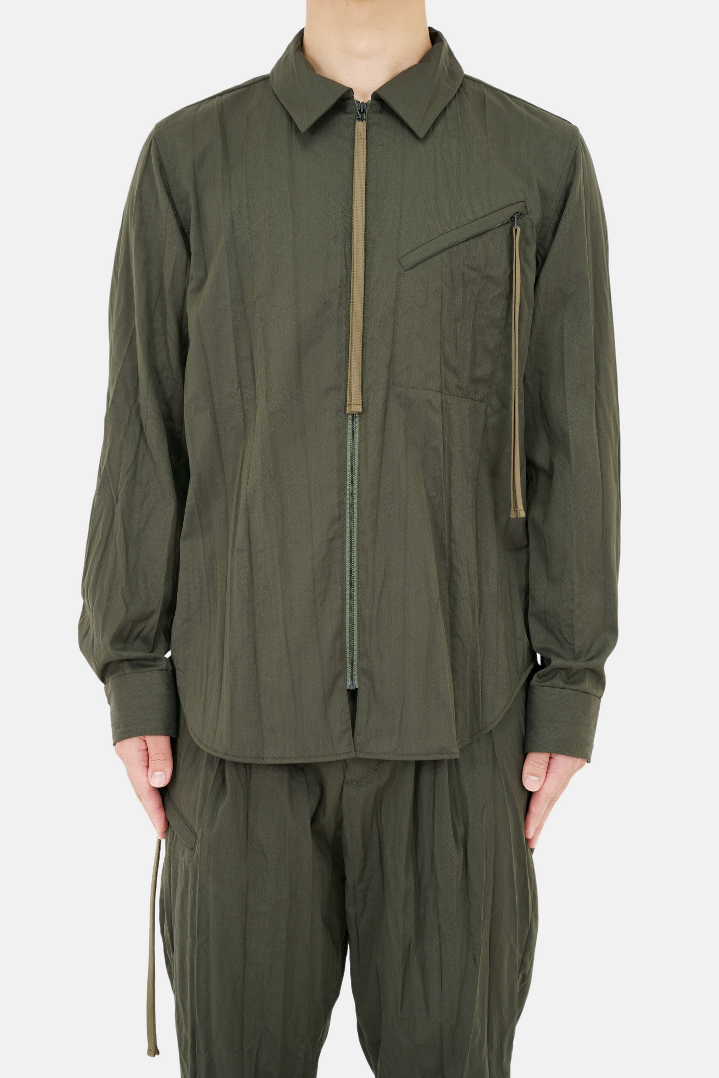Zip-up Shirt