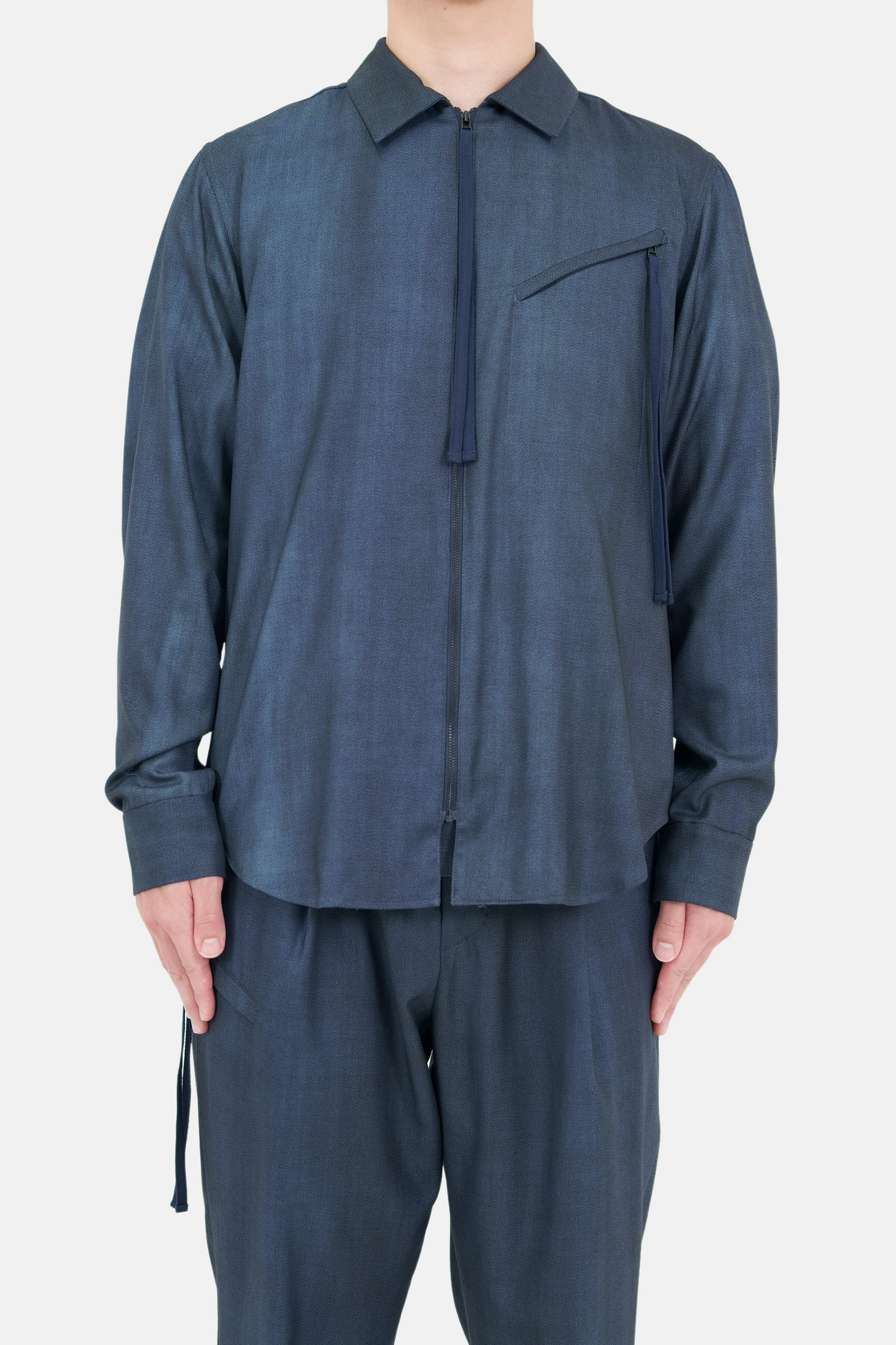 Zip-up Shirt