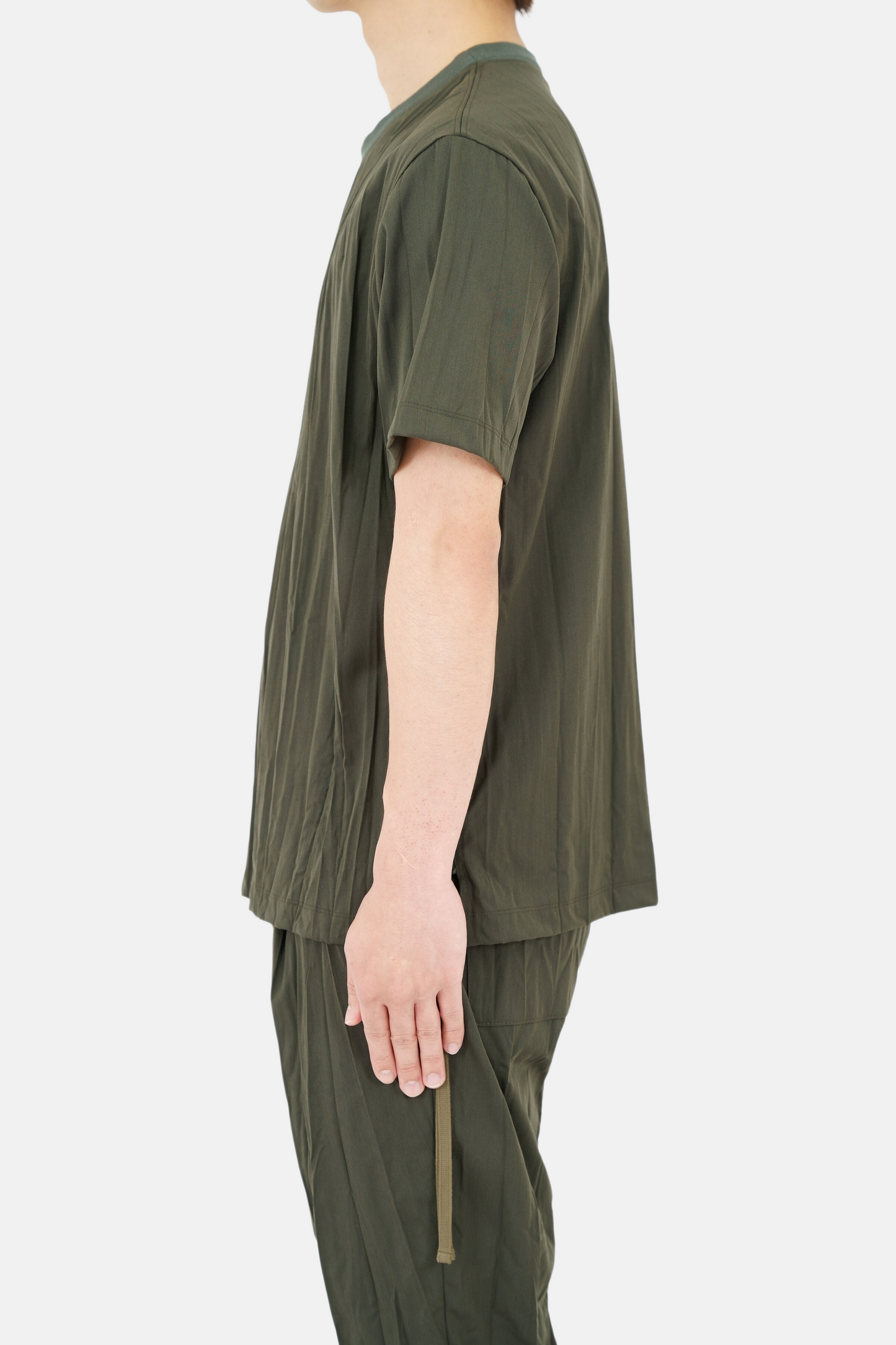 Side Zip Pull Over Shirt