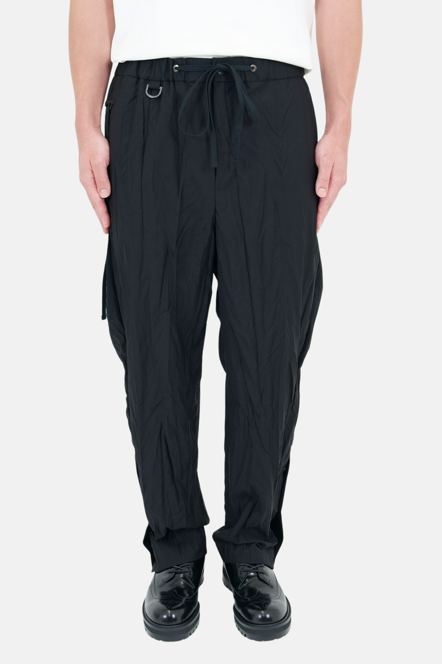 Wide Tapered Easy Slacks