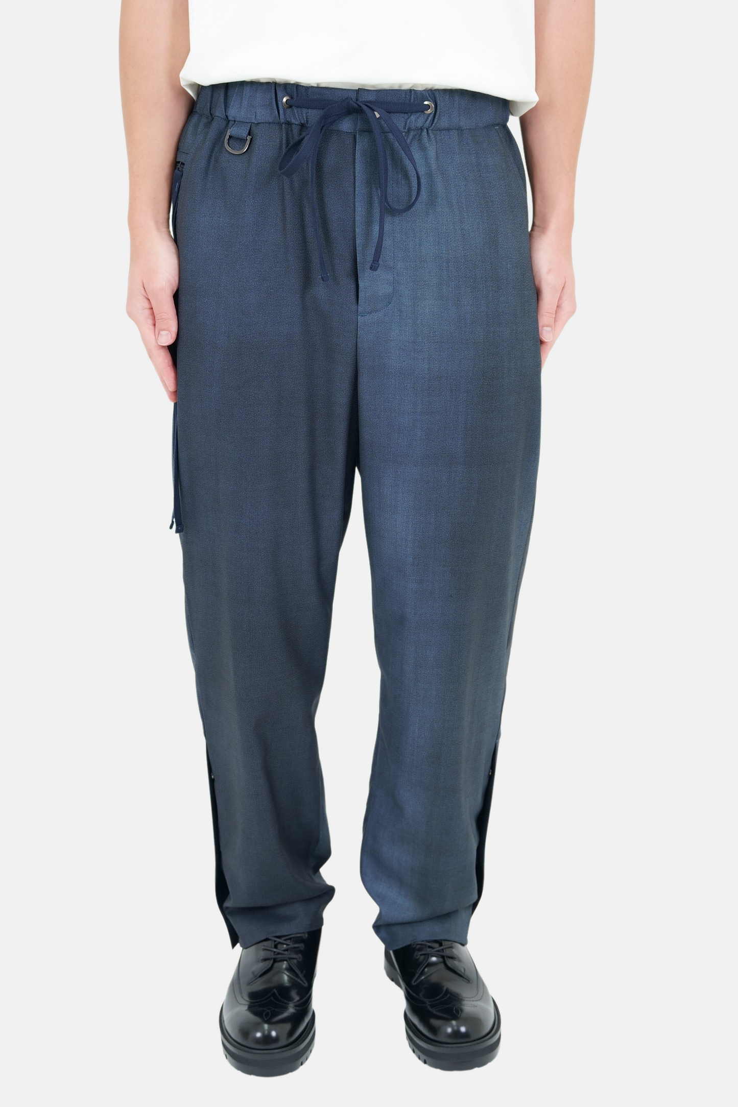 Wide Tapered Easy Slacks