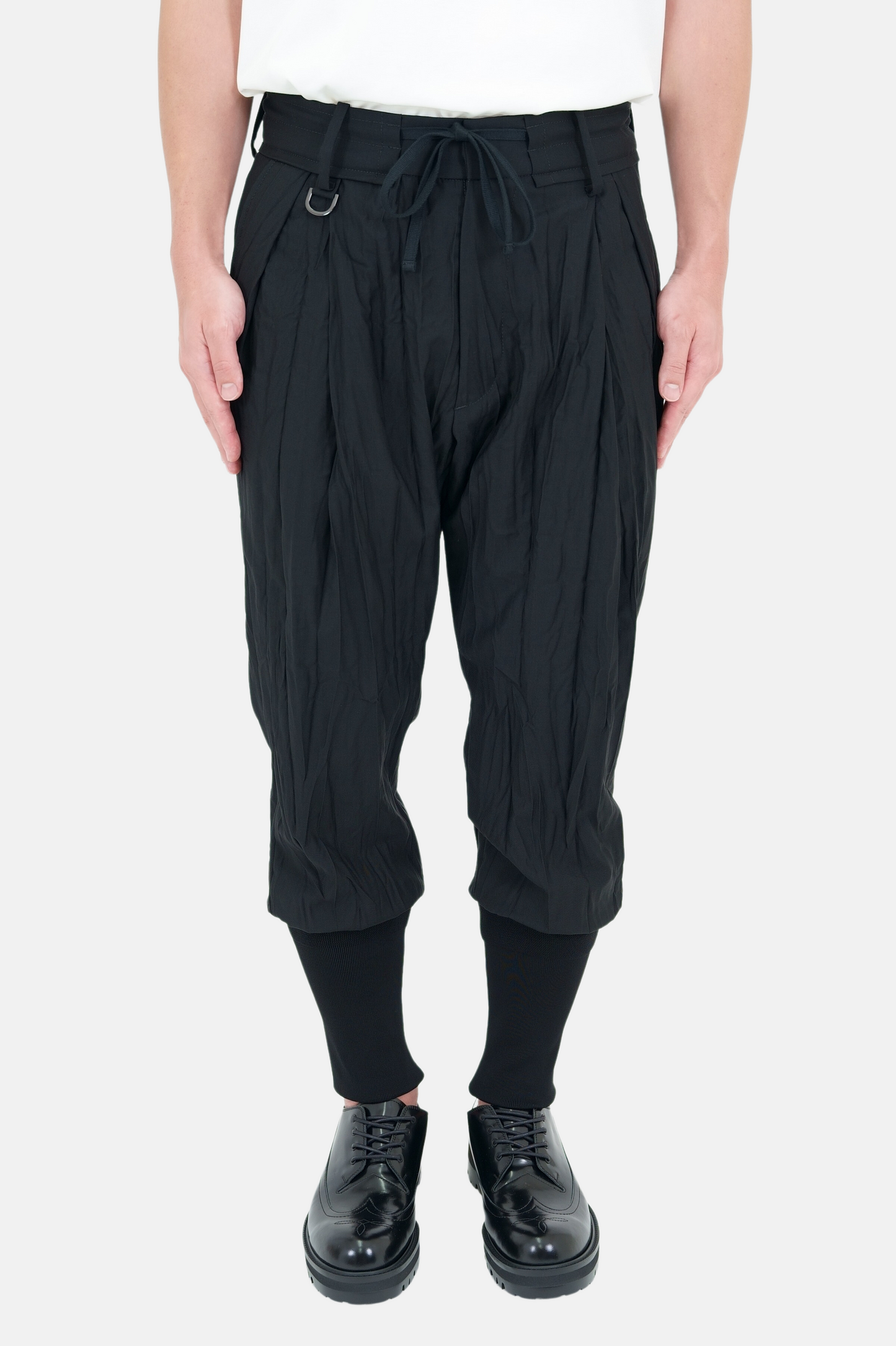 Box Tuck Rib Pants