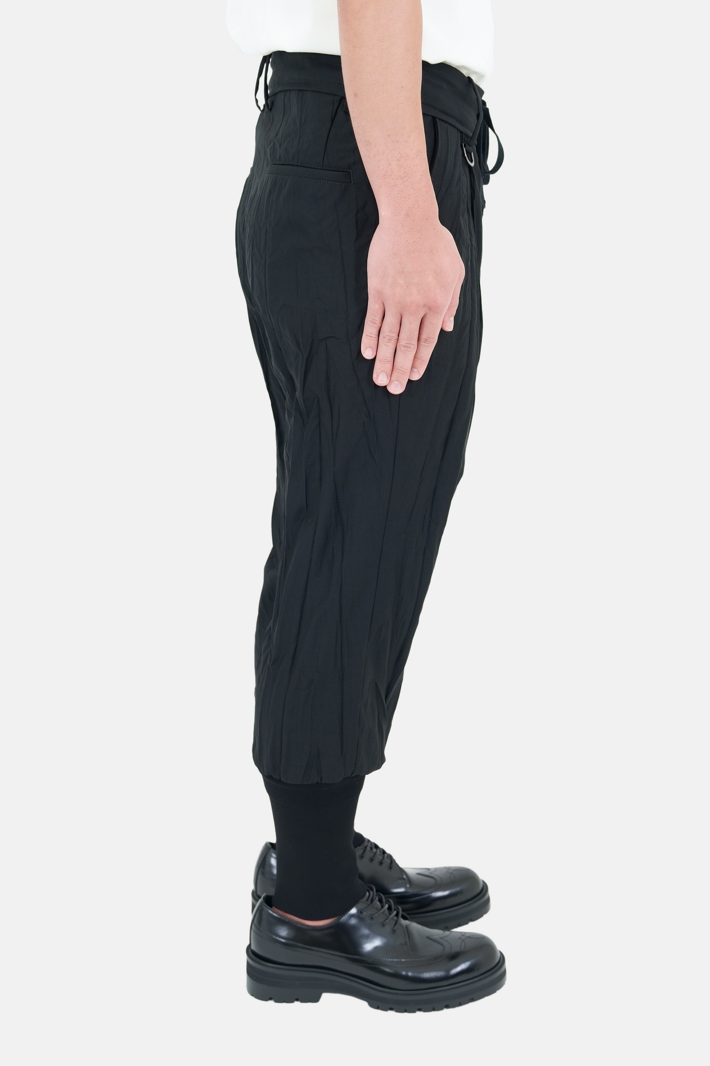 Box Tuck Rib Pants