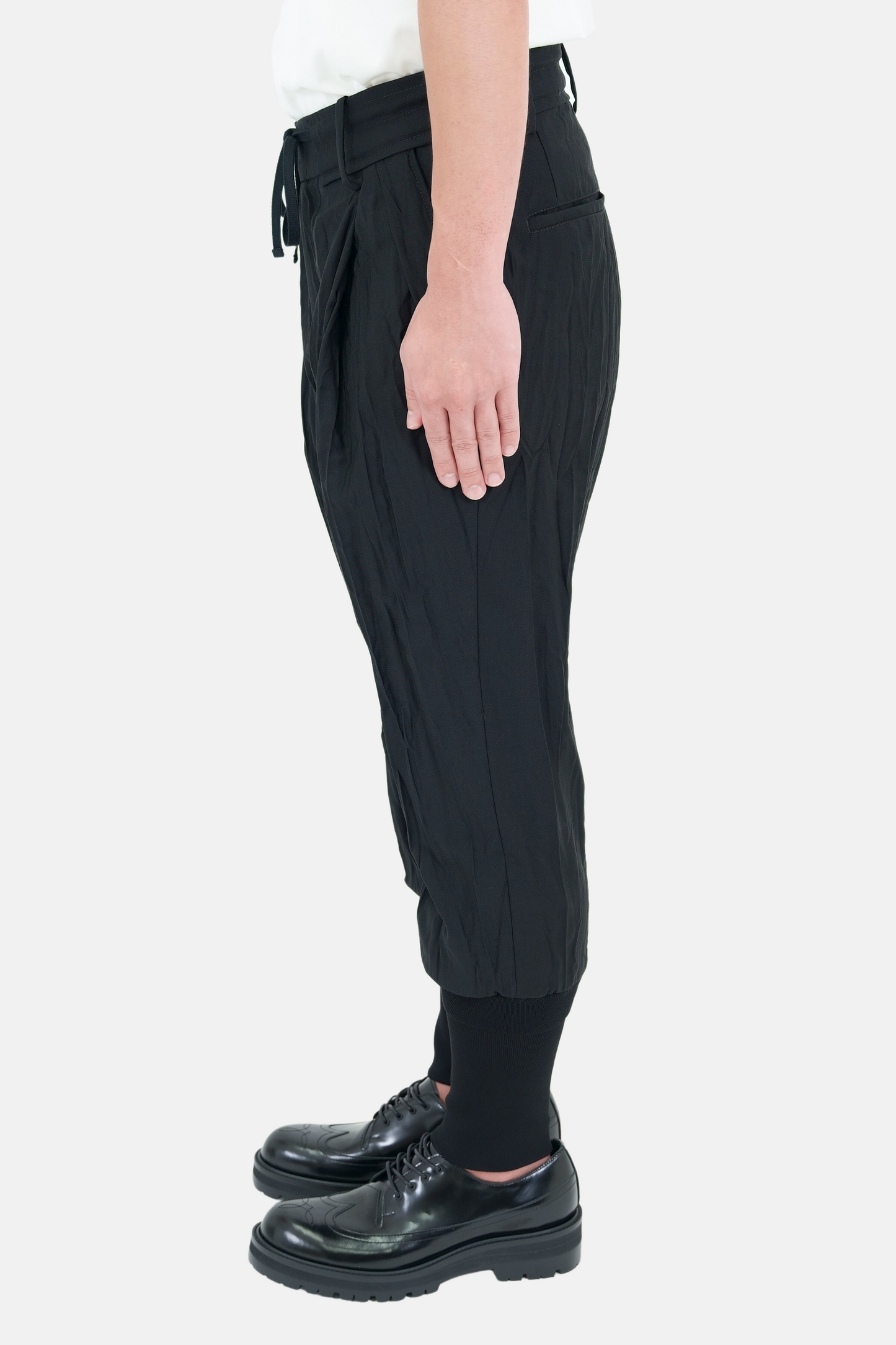 Box Tuck Rib Pants