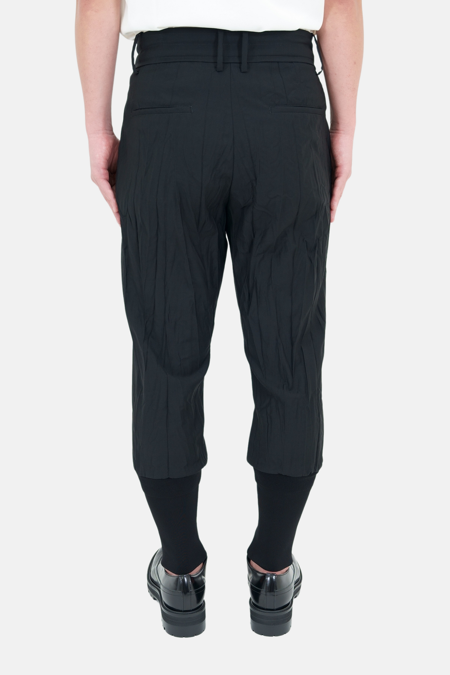 Box Tuck Rib Pants