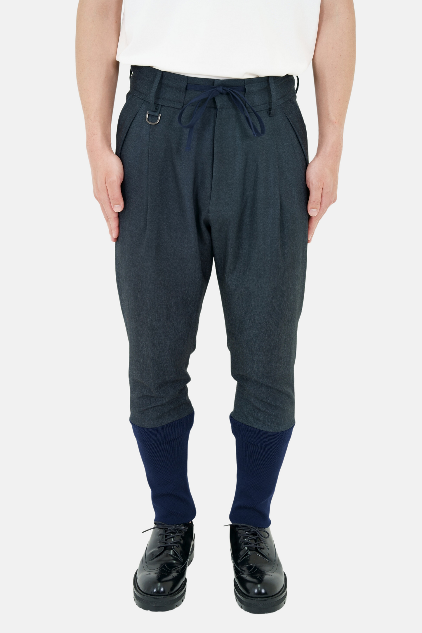 Box Tuck Rib Pants