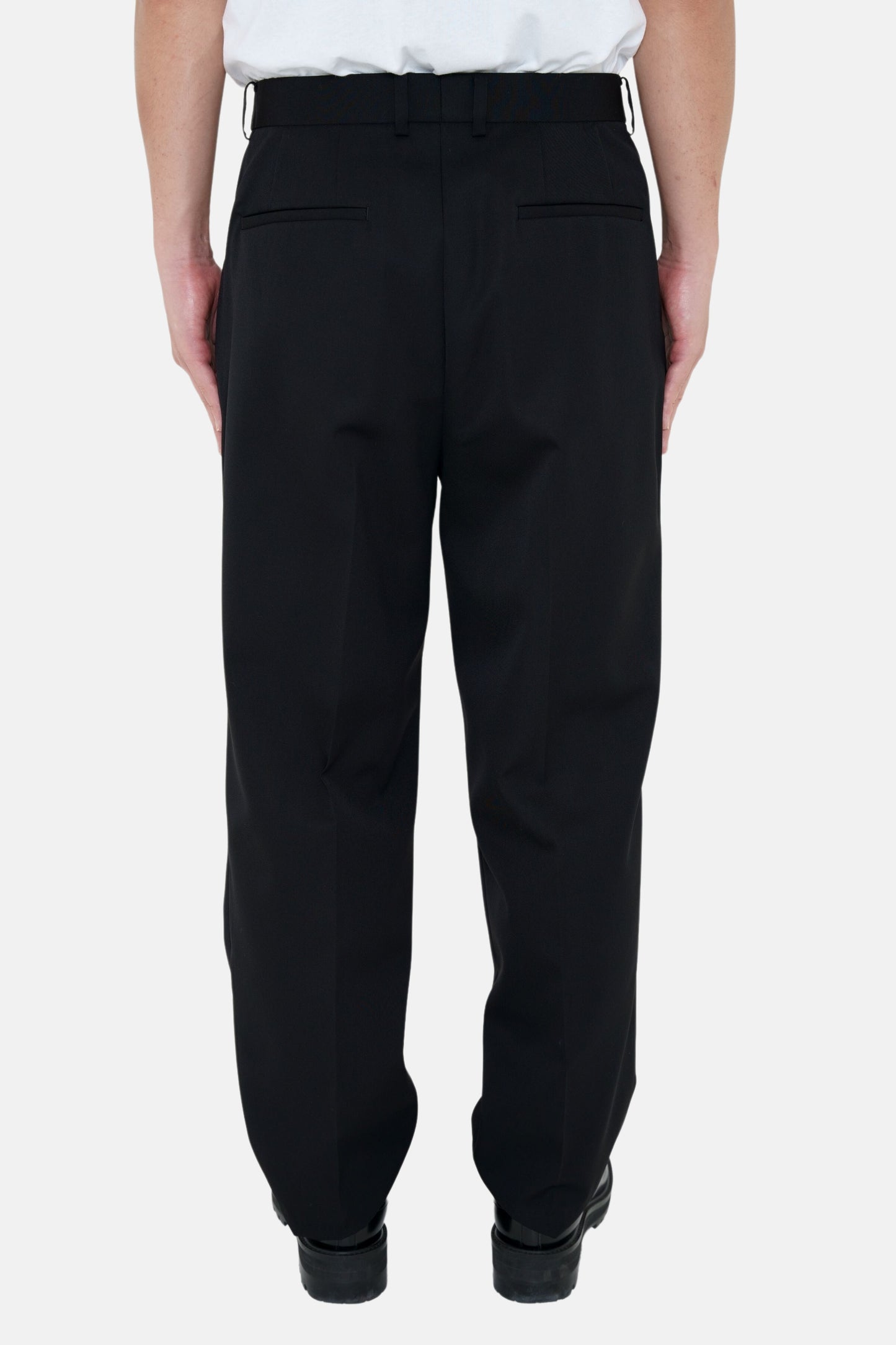 Straight Slacks - Black